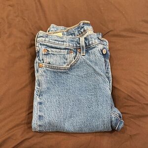 Levi's Blue Straight Leg Women's Jeans